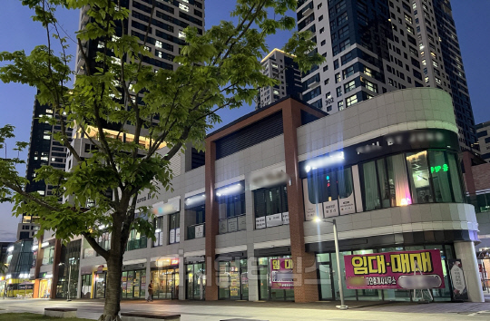 세종시 내 한 상가 모습. [이미연 기자]